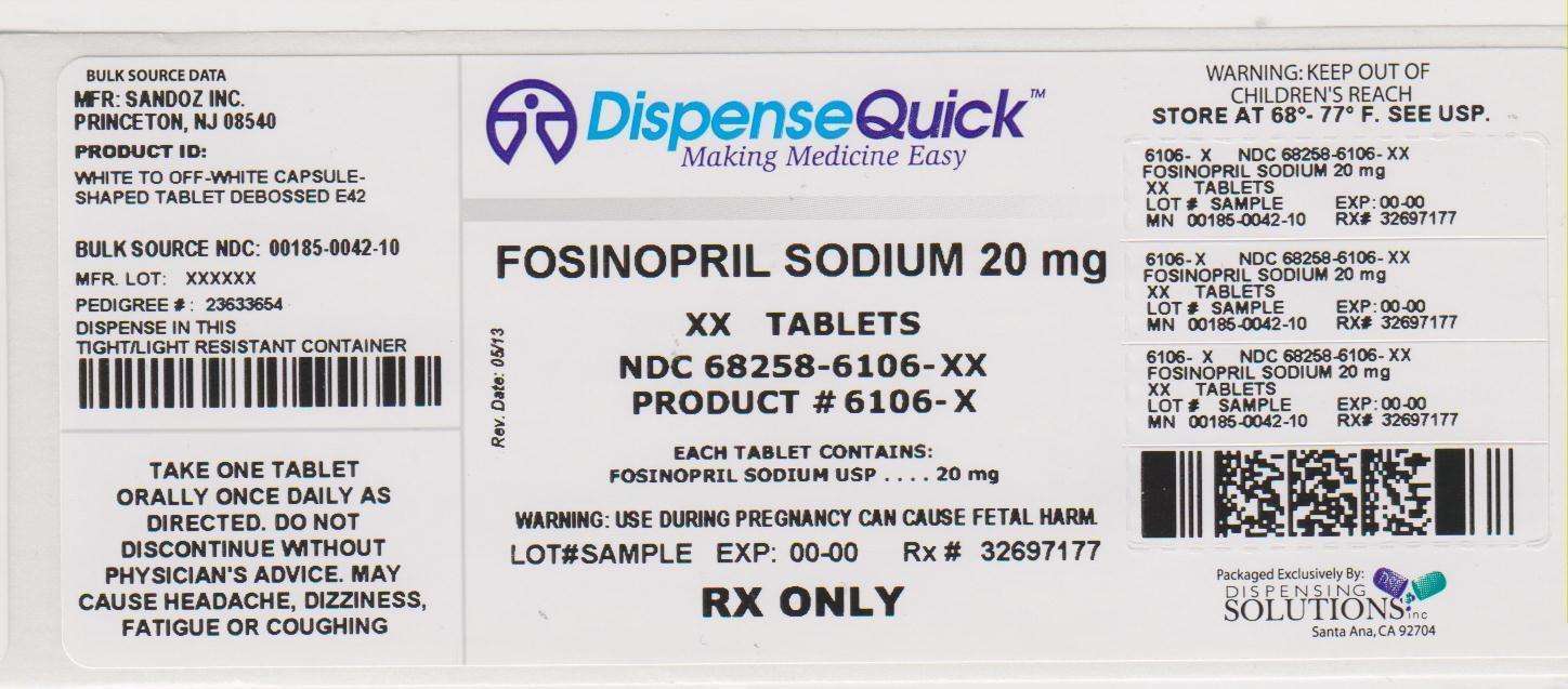 Fosinopril Sodium